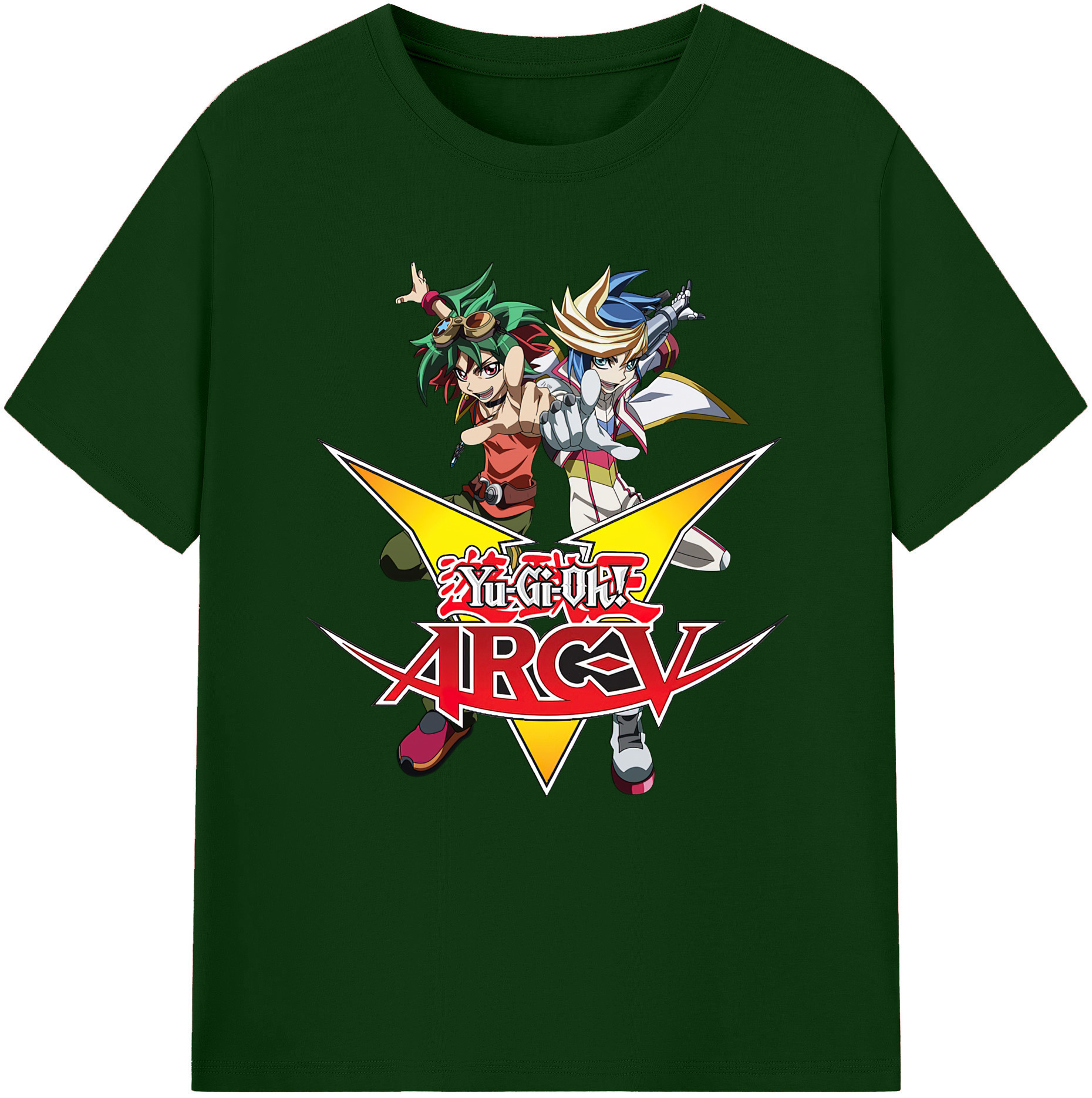（画像用） 遊☆戯☆王 Yu-Gi-Oh! 綿100％半袖Tシャツ（フロントプリント）